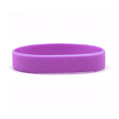 Silicon Wrist Band- Light Purple