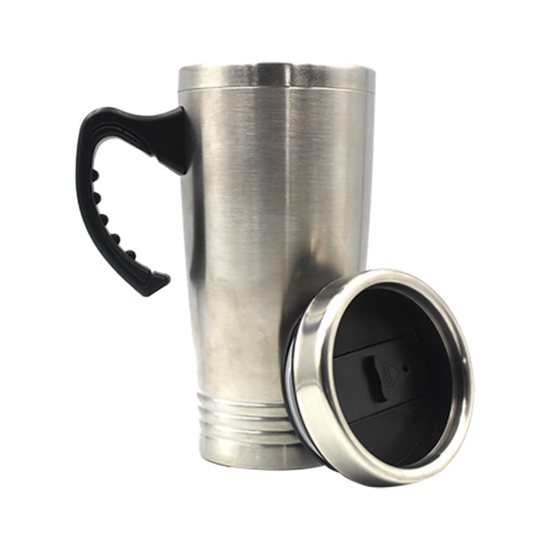 Steel Travel Mug 450ml with Handle