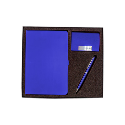 Gift Box with Foam for Pen, A5 Notebook and Card Holder