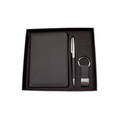 Gift Set (Passport Holder, Pen, Keychain)