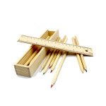 Wooden Pencil Box- (Sealed pack)