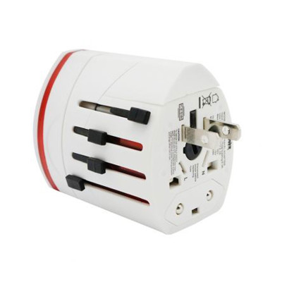 Universal Power Adapter Model 1 with Red Light