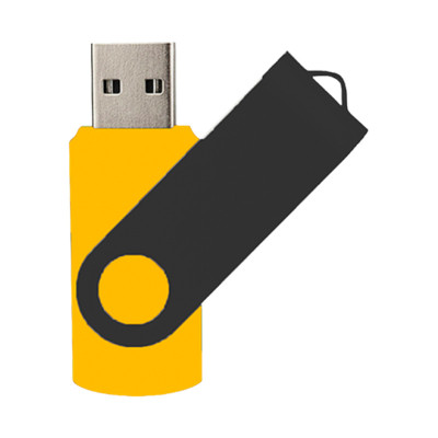 Swivel USB with Black Plate