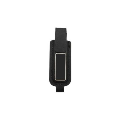 Leather USB light-up logo