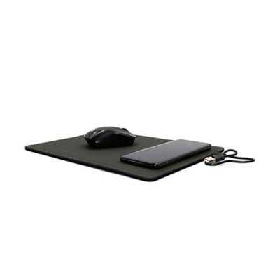 Mousepad with wireless charger